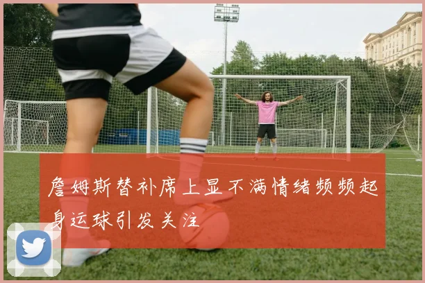 詹姆斯替补席上显不满情绪频频起身运球引发关注